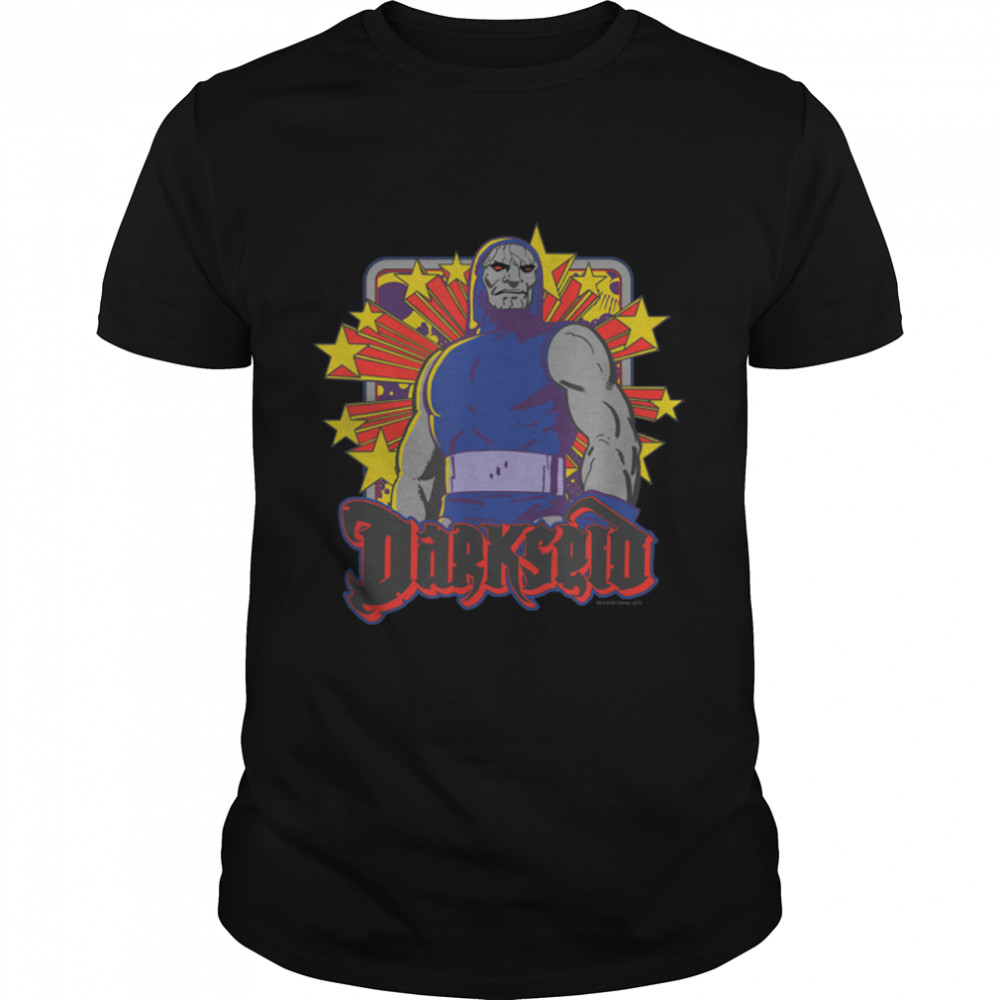 Justice League Darkseid Stars T-Shirt B07P9G7XLH