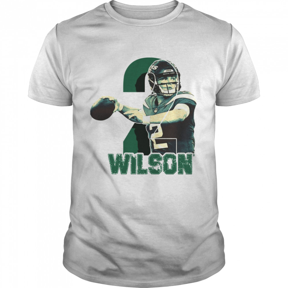 #2 Zach Wilson Football Pros Retro shirt