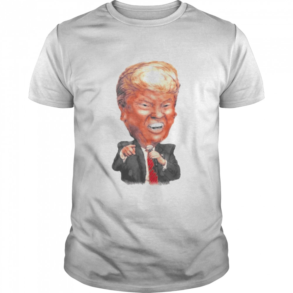 donald not the duck Trump caricature shirt