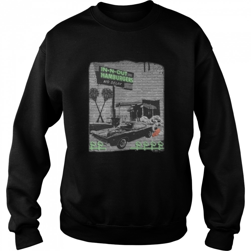 In-n-out 2023 shirt quality-n-speed in-n-out burger shirt Unisex Sweatshirt