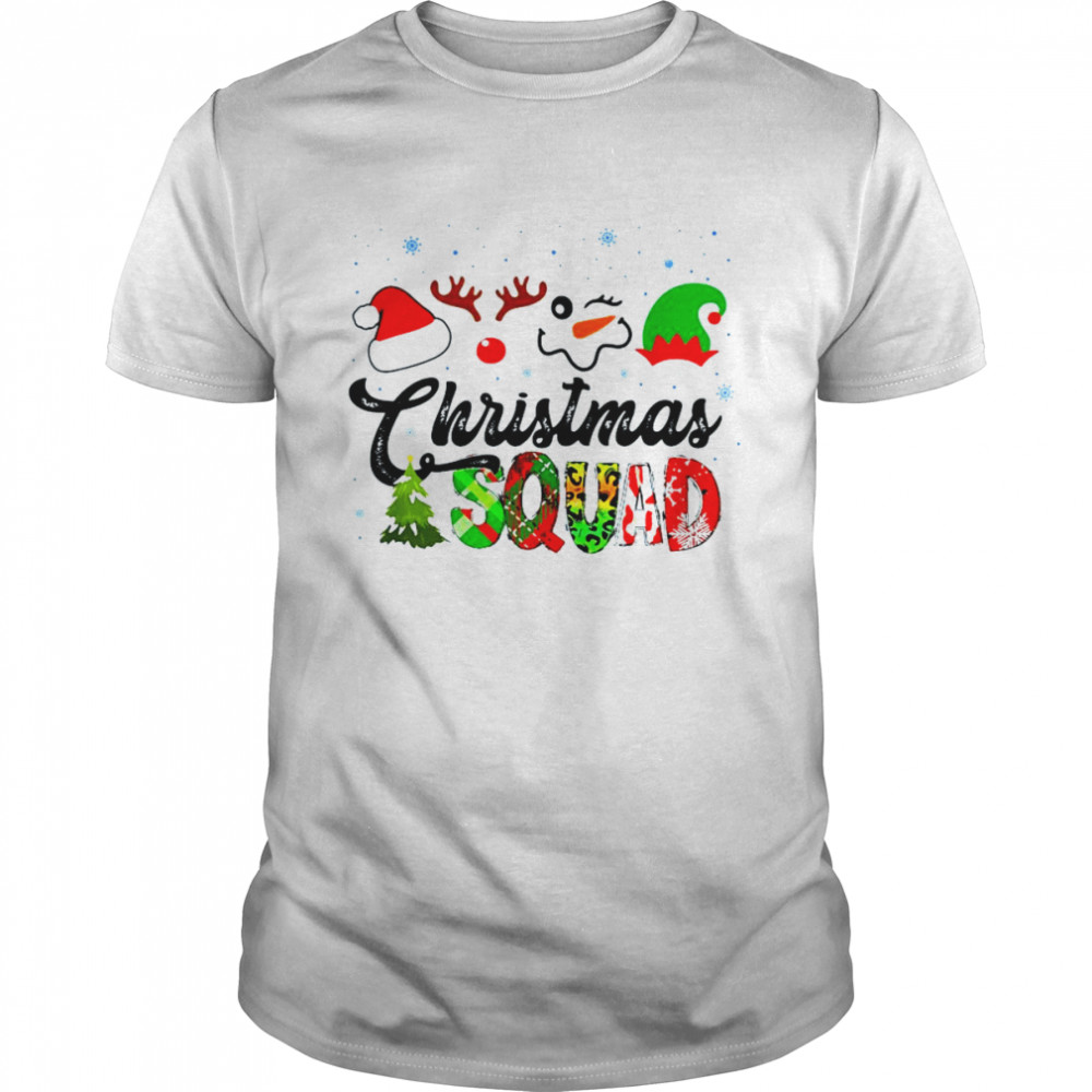 Elf Squad Christmas Matching Family shirt