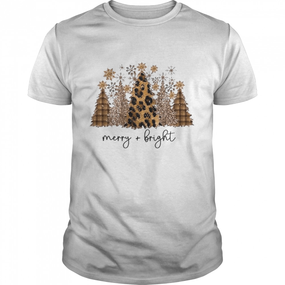 Merry And Bright Tree Christmas 2022 shirt